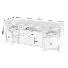 Butler Specialty Lark Natural Wood TV Stand 5524312