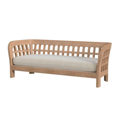 Butler Specialty Light Brown Monhegan Teak Outdoor Sofa 5654436