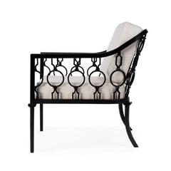 Butler Specialty Black Southport Iron Outdoor Lounge Chair 5659437