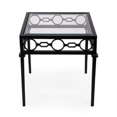 Butler Specialty Black Southport Iron Outdoor End Table 5664437