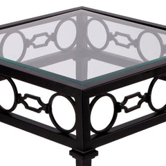 Butler Specialty Black Southport Iron Outdoor End Table 5664437