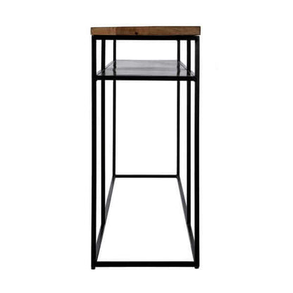 Butler Specialty Light Brown Sutton 63" Iron & Wood Console Table 5683330
