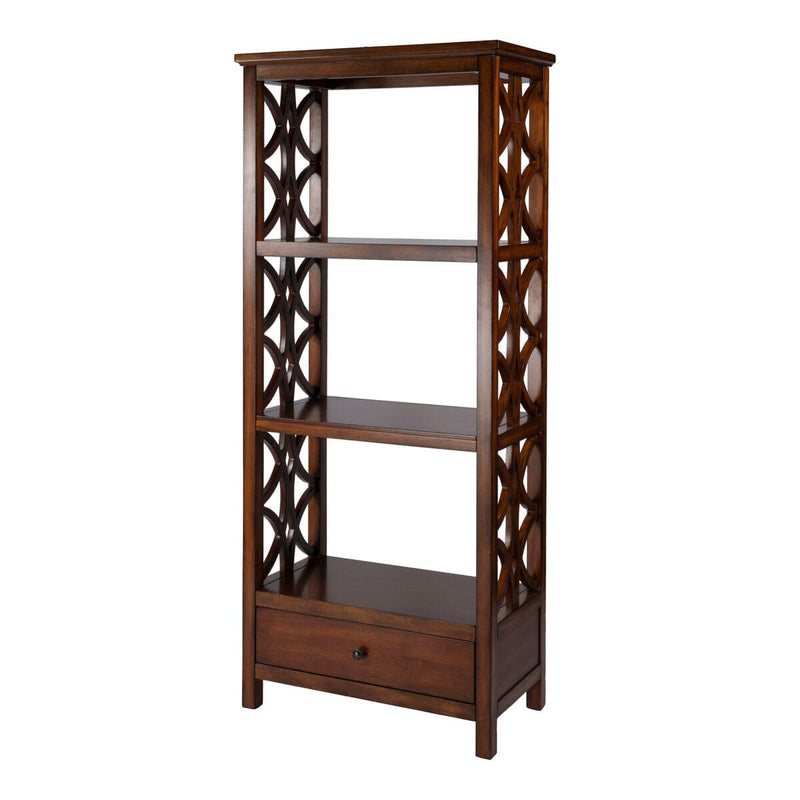 Butler Specialty Lorena Brown 3-Tier Etagere with Storage 5693011