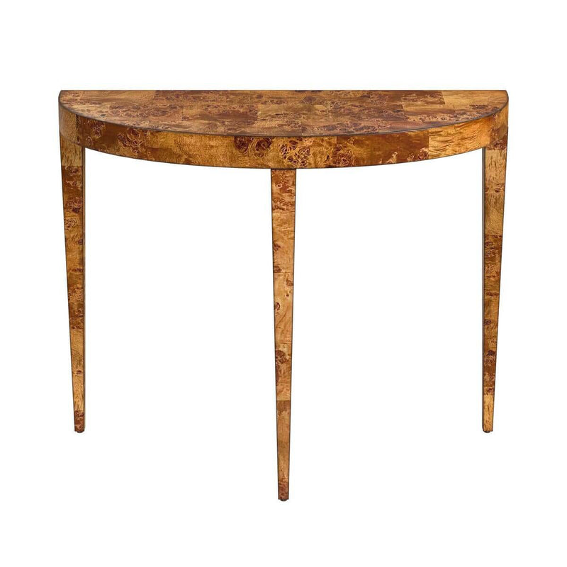 Butler Specialty Ingrid Traditional Burl Brown Console Table 5700442