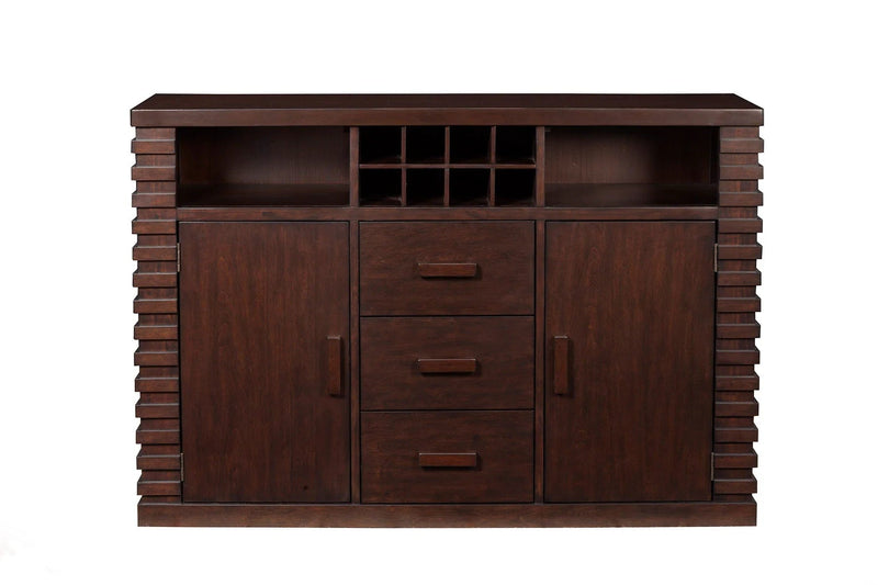 Alpine Furniture Dark Espresso Trulinea Sideboard 6084-06