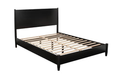 Alpine Furniture Black Flynn Standard King Platform Bed 766BLK-07EK