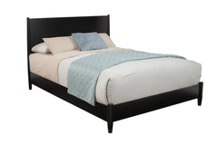 Alpine Furniture Black Flynn Standard King Platform Bed 766BLK-07EK