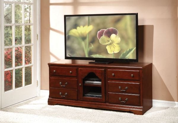 ACME Hercules Cherry TV Stand 91113