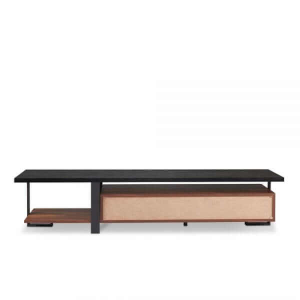 ACME Elling Walnut & Black TV Stand 91235