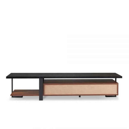 ACME Elling Walnut & Black TV Stand 91235