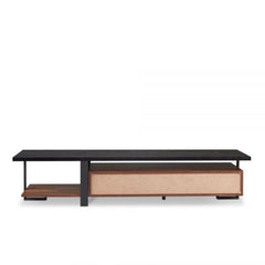 ACME Elling Walnut & Black TV Stand 91235