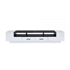 ACME Armour White & Black TV Stand 91275