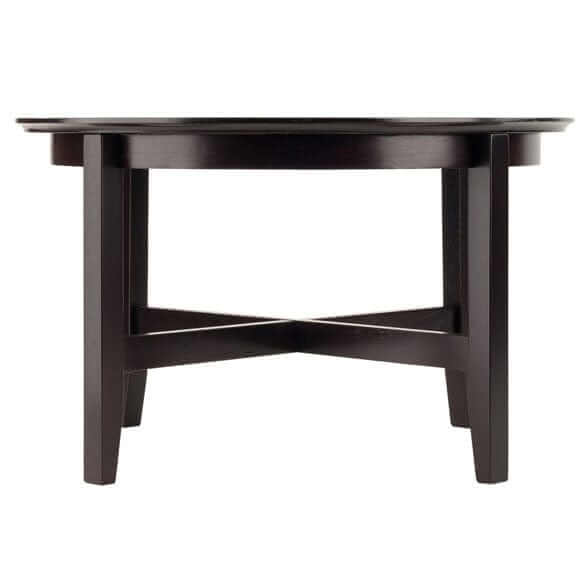 Winsome Wood Toby Round Espresso Coffee Table 92143