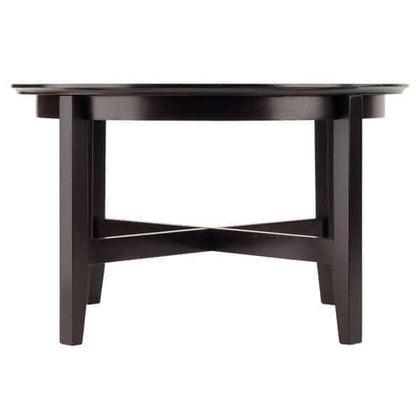 Winsome Wood Toby Round Espresso Coffee Table 92143