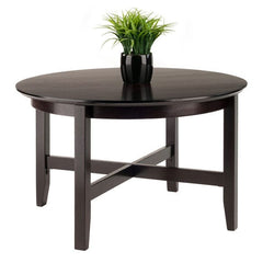 Winsome Wood Toby Round Espresso Coffee Table 92143