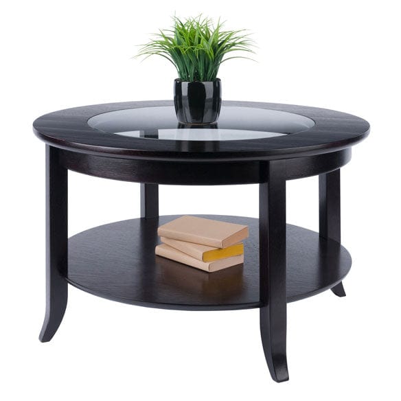 Winsome Wood Genoa Espresso Coffee Table 92219