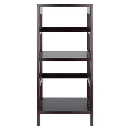 Winsome Wood Leo Espresso  2-Tier Storage Shelf 92314