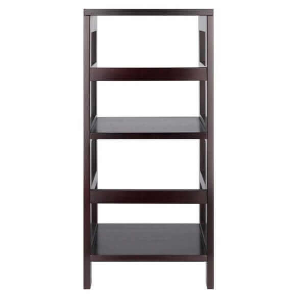 Winsome Wood Leo Espresso  2-Tier Storage Shelf 92314