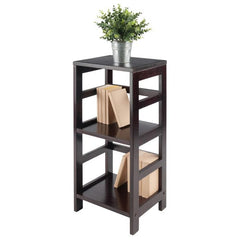 Winsome Wood Leo Espresso  2-Tier Storage Shelf 92314