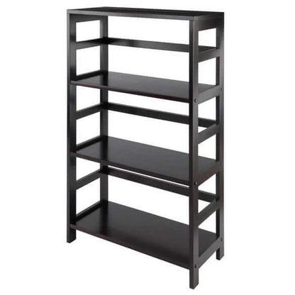 Winsome Wood Leo Espresso 3-Tier Storage Shelf 92425