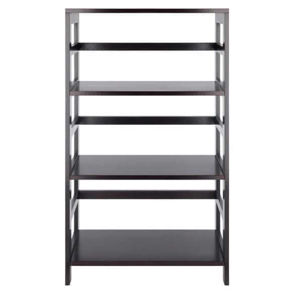 Winsome Wood Leo Espresso 3-Tier Storage Shelf 92425