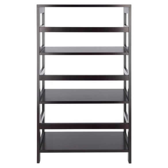 Winsome Wood Leo Espresso 3-Tier Storage Shelf 92425