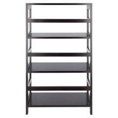 Winsome Wood Leo Espresso 3-Tier Storage Shelf 92425