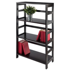 Winsome Wood Leo Espresso 3-Tier Storage Shelf 92425