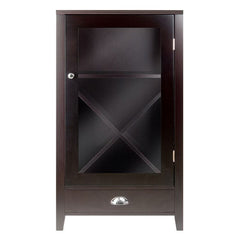 Winsome Wood Bordeaux 3-Pc Modular Espresso Wine Cabinet  92359