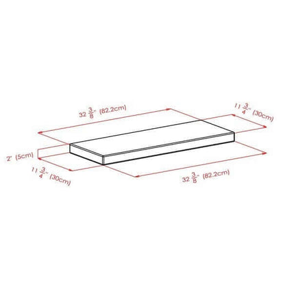 Winsome Wood Townsend Storage Bench with Seat Cushion 92633