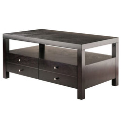 Winsome Wood Copenhagen Espresso Coffee Table 92643