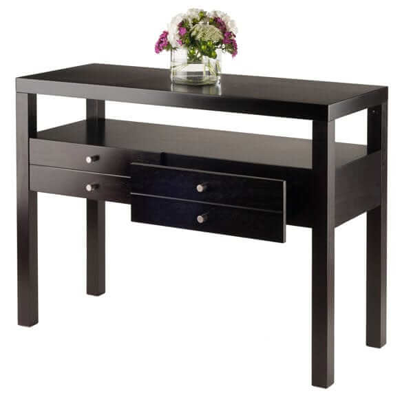 Winsome Wood Copenhagen Espresso Console Table 92656