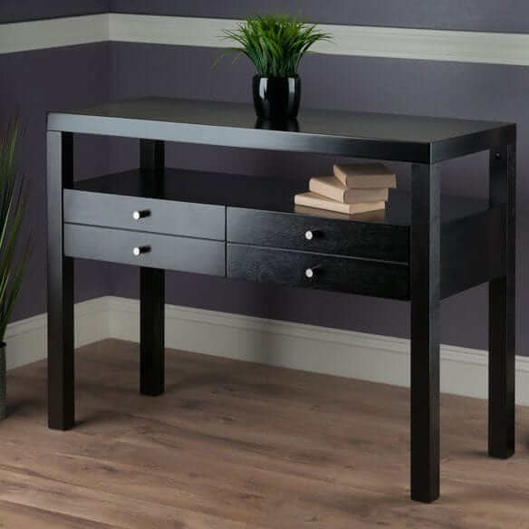 Winsome Wood Copenhagen Espresso Console Table 92656