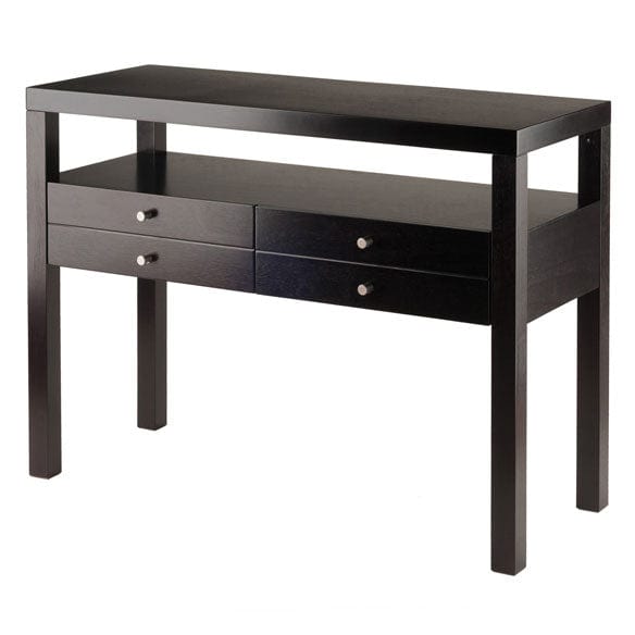 Winsome Wood Copenhagen Espresso Console Table 92656