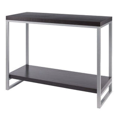 Winsome Wood Gray and Espresso Jared Console Table 93441