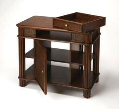 Butler Specialty Dark Brown Falmouth Rattan Kitchen Island 9369399