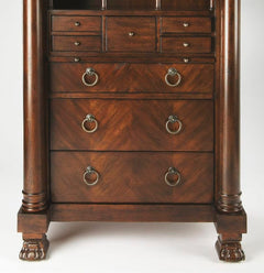 Butler Specialty Dark Brown Castle Heirloom Secretary 9400347