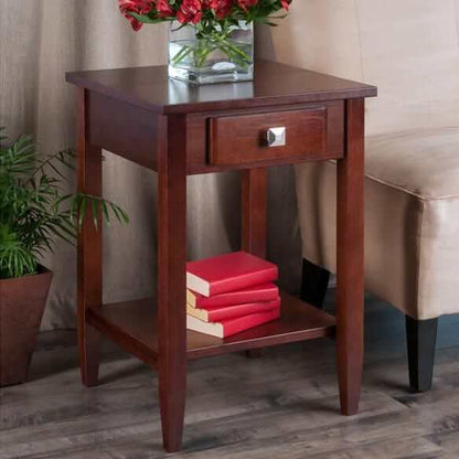 Winsome Wood Richmond Walnut End Table 94118