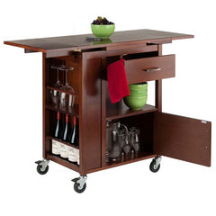 Winsome Wood Gregory Extendable Top Kitchen Cart 94643