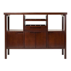 Winsome Wood Diego Walnut Buffet Cabinet 94746