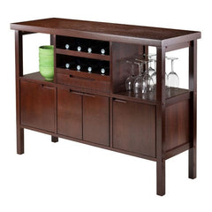 Winsome Wood Diego Walnut Buffet Cabinet 94746