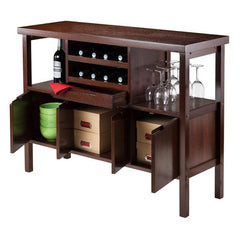 Winsome Wood Diego Walnut Buffet Cabinet 94746