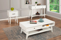 Alpine Furniture Flynn 2 Drawer Console Table 966-W-63