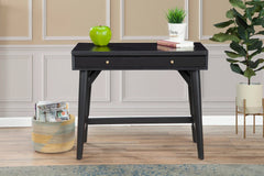 Alpine Furniture Black Flynn Mini Desk 966BLK-65