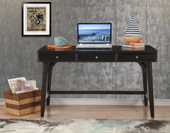 Alpine Furniture Black Flynn Large Desk 966BLK-66