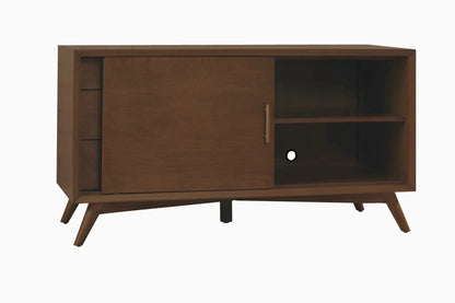 Alpine Furniture Walnut Flynn Small TV Console 966WAL-15