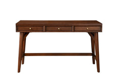 Alpine Furniture Walnut Flynn Large Desk 966WAL-66