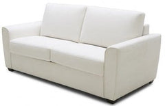 J&M Furniture White Fabric Alpine Sofa Bed 18236