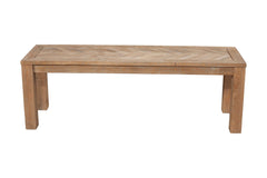 Alpine Furniture Aiden Natural Brown Dining Bench 3348-03