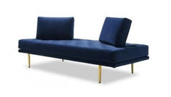 J&M Furniture Caesar Blue Sofa Bed 18874